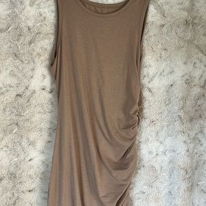 Tan dress
